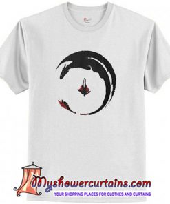 How to train your dragon 3 circling dragon T Shirt (AT)