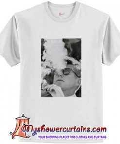 JFK Smoking with Shades John F Kennedy President Trending T-Shirt (AT)