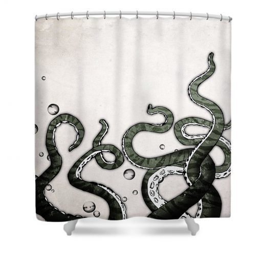 Octopus Tentacles Shower Curtain (AT)