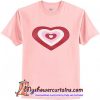 Pink Love Heart T Shirt (AT)