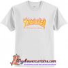 Thrasher Flame Logo White T-Shirt (AT)