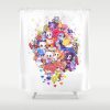 UNDERTALE MUCH CHARACTER Shower Curtain At