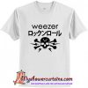 Weezer Skull And Crossbones T Shirt (AT)