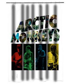 Arctic monkeys band Shower curtain AT