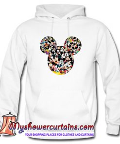 Mickey Mouse Collage Photo Hoodie (AT)