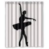 Special Silhouette Shadow Shower Curtain AT