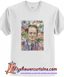 Steve Buscemi Floral T-Shirt (AT)