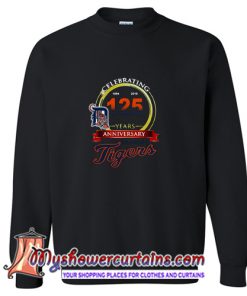 Celebrating 1894 2019 125 Years Anniversary Detroit Tigers Sweatshirt AT