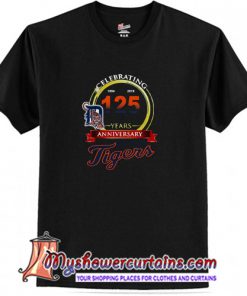 Celebrating 1894 2019 125 Years Anniversary Detroit Tigers T Shirt AT