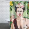 Frida Con Amigos as Shower Curtain AT