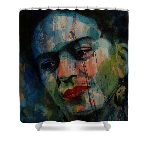 Frida Kahlo Colourful Icon Shower Curtain AT