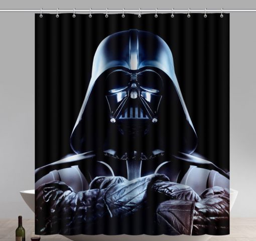 Movie Character Artsadd Custom Star Wars Shower Curtain (AT)