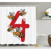 Number Shower Curtain (AT)