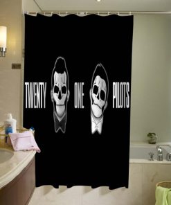 21 pilots Shower Curtain (AT)