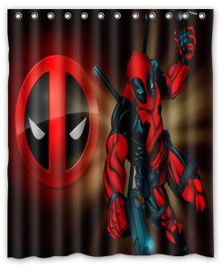 Deadpool Shower Curtain (AT)