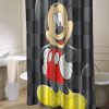 Disney Cartoon Minnie Mickey Mouse Waterproof Shower Curtain (AT)