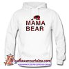 Mama bear with baby bear buffalo plaid comfort Hoodie (AT)