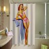 Sexy Pin Up Girl Shower Curtain (AT)