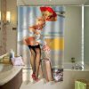 Sexy Pin-up Girl Gil Elvgren Shower Curtain (AT)