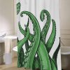 Tentacles Shower Curtain, octopus, going to the beach (AT)