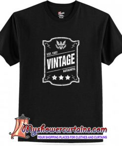 Vintage Authentic Est Trending T Shirt (AT)