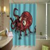 octopus cartoon Shower Curtain (AT)