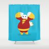 CaptainMarvel x Baymax (Captainmax) Shower Curtain (AT)