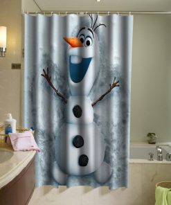 Disney Frozen Olaf The Snowman Shower Curtain (AT)
