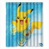 Great Shower Curtain Cartoon Pokemon Pikachu (AT)