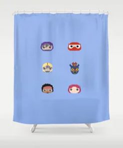 Hiro Shower Curtains (AT)