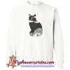 Meru Mountain Cat Night Sky Sweatshirt (AT)