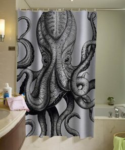 Octopus Shower-Curtain (AT)