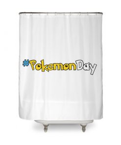 Pokemon Day Home Shower Curtain (AT)