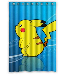 Pokemon Pikachu Shower Curtain (AT)