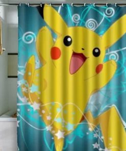 Pokemon Pikachu shower-curtain (AT)