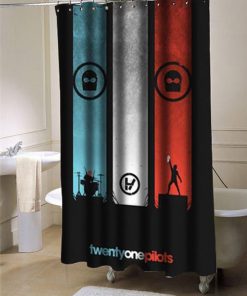Twenty One Pilots shower curtain customized design for home decor (AT)