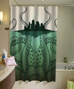 octopus sheep shower curtain (AT)