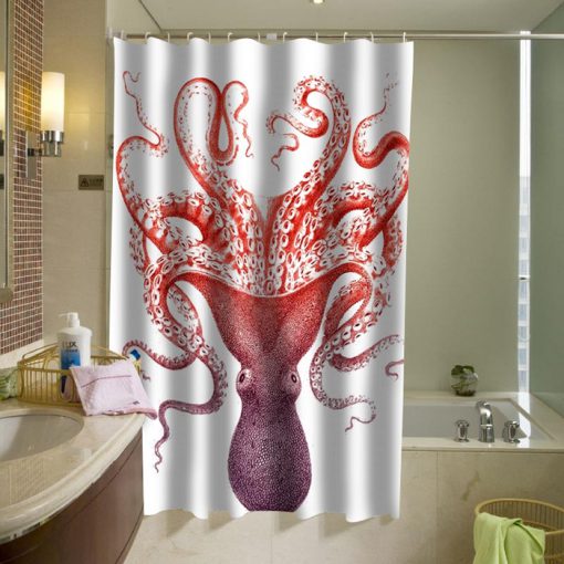 octopus shower curtain (AT)