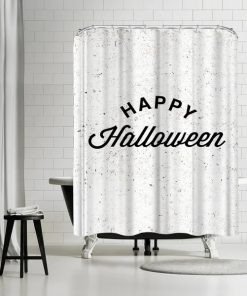 Americanflat 'Happy Halloween' Shower Curtain (AT)