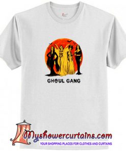 Elvira Morticia Lily Bride Ghoul Gang Halloween T-Shirt (AT)