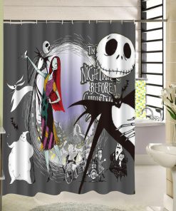 Halloween Shower Curtain Nightmare Before Christmas (AT)