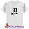 June June Hannah T Shirt (AT)