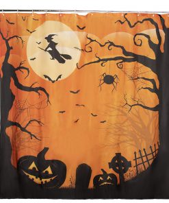 Juvale Halloween Shower Curtain (AT)