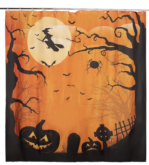 Juvale Halloween Shower Curtain (AT)