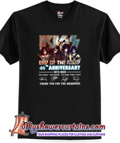 Kiss 46th Anniversary 1973-2019 T-Shirt (AT)