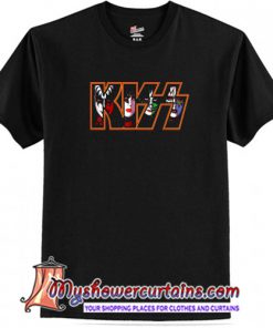 Kiss Band End of the Road America World Tour 2019 T-Shirt (AT)