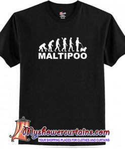 Maltipoo evolution T-Shirt (AT)