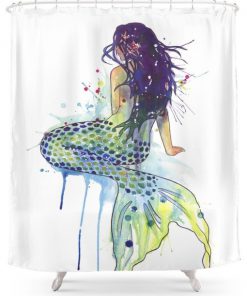 Mermaid Shower Curtain (AT)