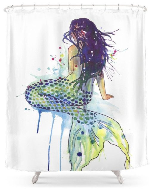 Mermaid Shower Curtain (AT)