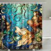 Mermaid Shower Curtain With Hook (AT)